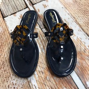 New Navy JMcLaughlin flip flops